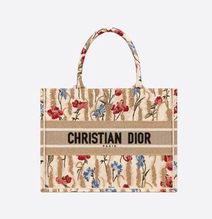 【ディオール】新作!フラワー柄★ディオールブックトートスモールバッグ★ - 画像 (2)