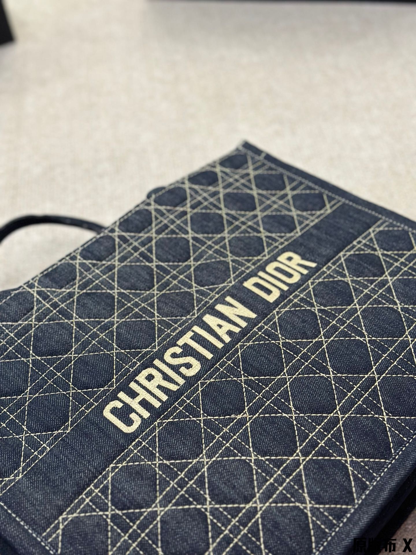 Dior tote チェック柄 ハンドバッグ - 画像 (6)