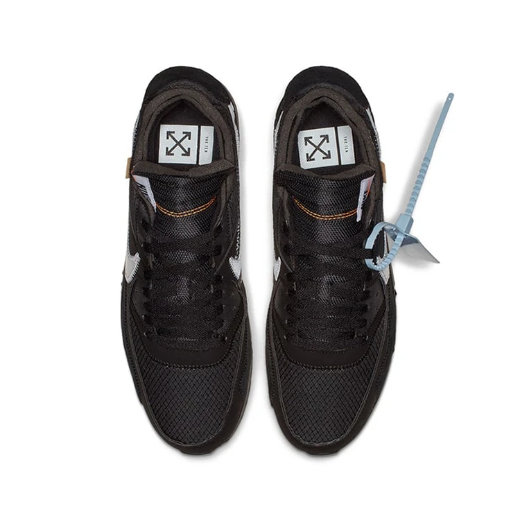 ナイキ オフ-ホワイト×エア マックス 90 "ブラック" メンズ レディース スニーカー【限定完売モデル】 - 画像 (6)