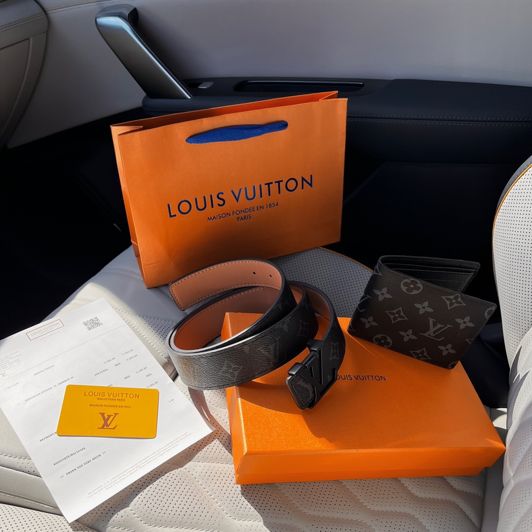 【Louis Vuitton日本公式許可旗艦店】ベルト+ 財布 特価開催 数量限定 - 画像 (3)