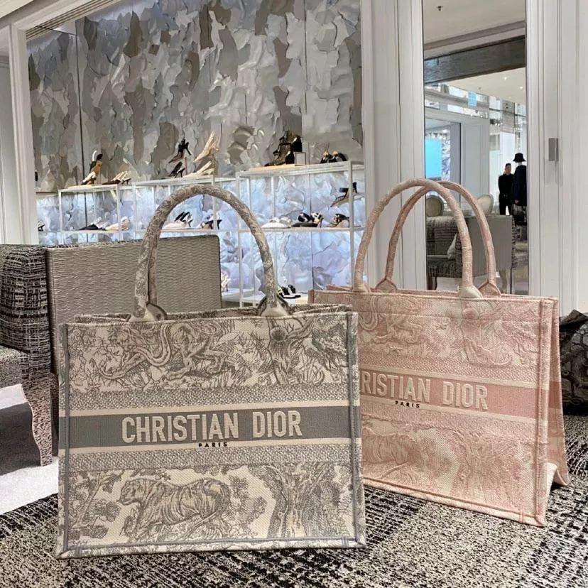 DIOR トワル ドゥ ジュイ スモールトートバッグ - 画像 (3)