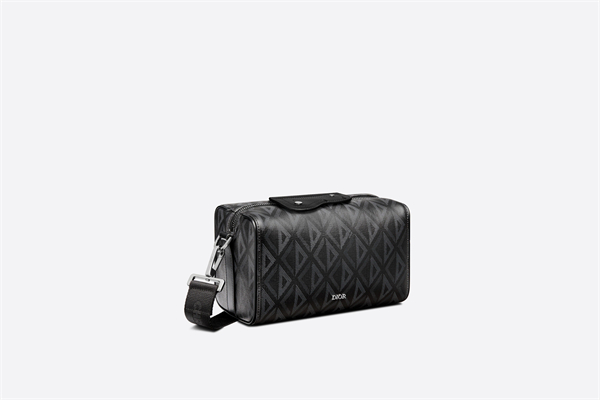 DIOR LINGOT 22 バッグ CD Diamond キャンバス 22 x 10.5 x 12.5 cm - 画像 (2)