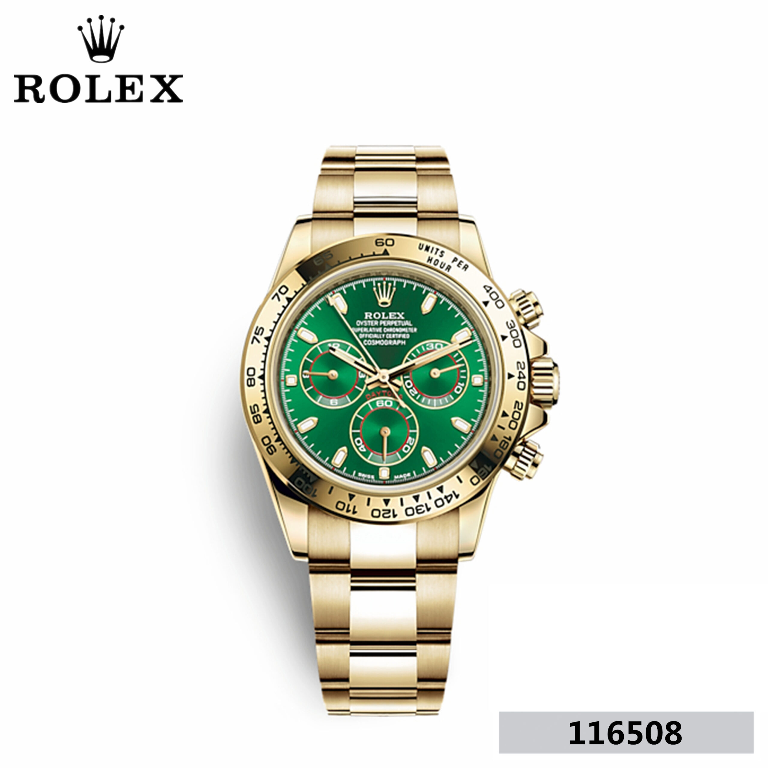 NEW コスモグラフ デイトナ オイスター 40 mm イエローゴールド - 画像 (4)