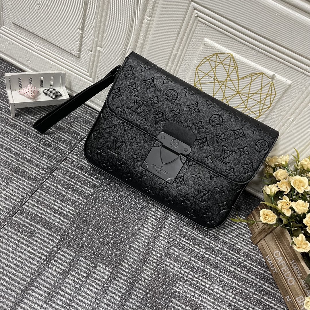 LOUIS VUITTON(ルイヴィトン) クラッチバッグ Monogram Macassar M80560 27 x 21 x 3.5cm