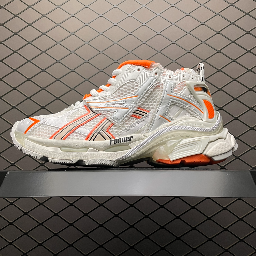 Balenciaga Runner Sneaker Fluo Orange(677403W3RBM9770) - 画像 (2)
