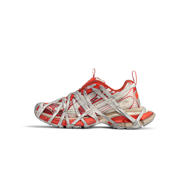 Balenciaga 3XL Extreme Lace Sneaker Orange/Beige(778698W3XLKK7597)