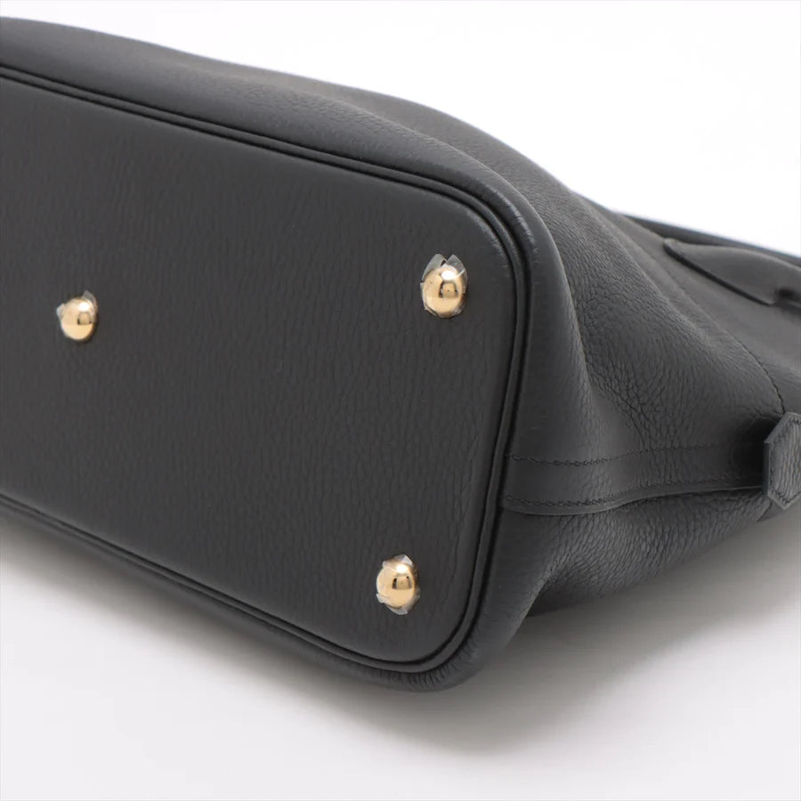 エルメス ボリード31 トリヨンクレマンス ブラック ゴールド金具 - 画像 (3)