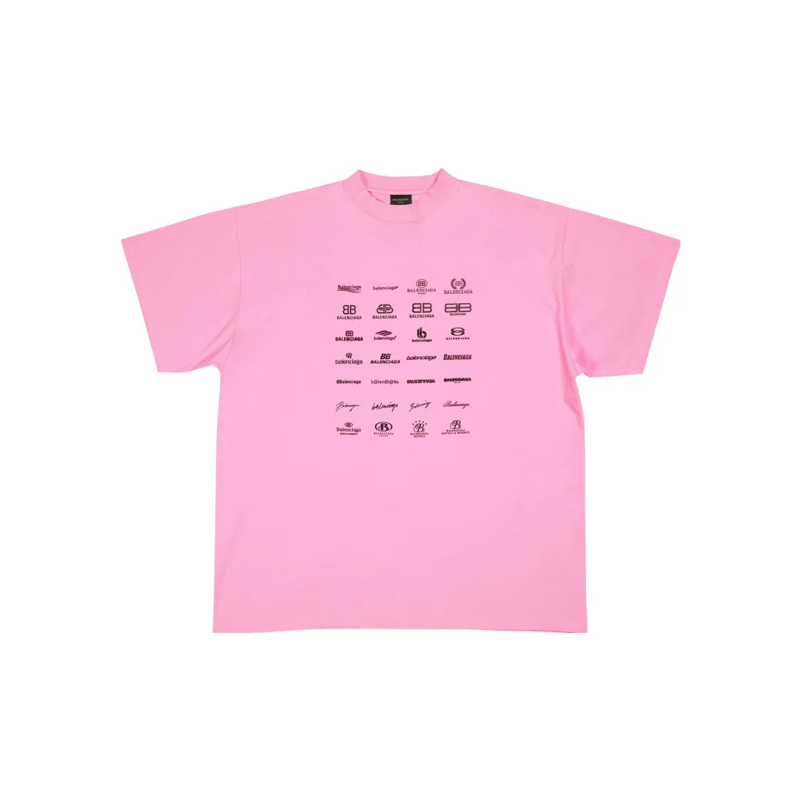 🔥2 つのうち 1 つが無料になります🔥🔥Balenciaga SS23 文字ロゴ印刷 ラウンドネック半袖Tシャツ【50%割引+送料無料】 - 画像 (4)