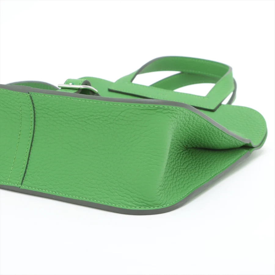 エルメス アルザン25 トリヨンクレマンス ヴェールユッカ シルバー金具 - 画像 (5)