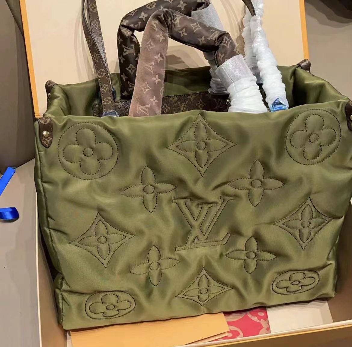 LV 柔らかなコットン素材のトートバッグ【50%オフ+送料無料】 - 画像 (4)