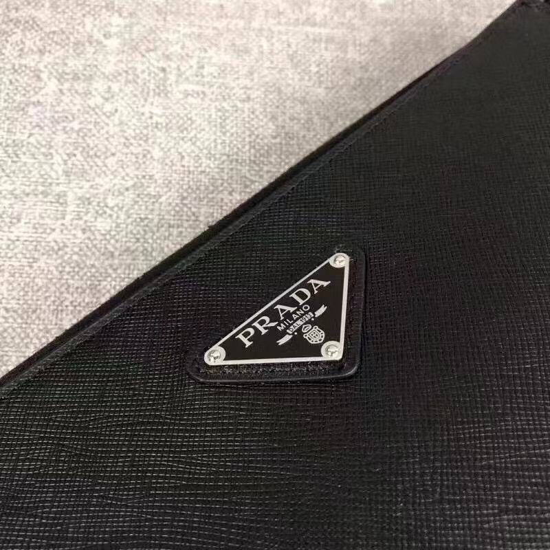 【PRADA 公式旗艦店】プラダ クラッチバッグ 当日出荷 好評に付き再入荷!24*18*6CM - 画像 (8)