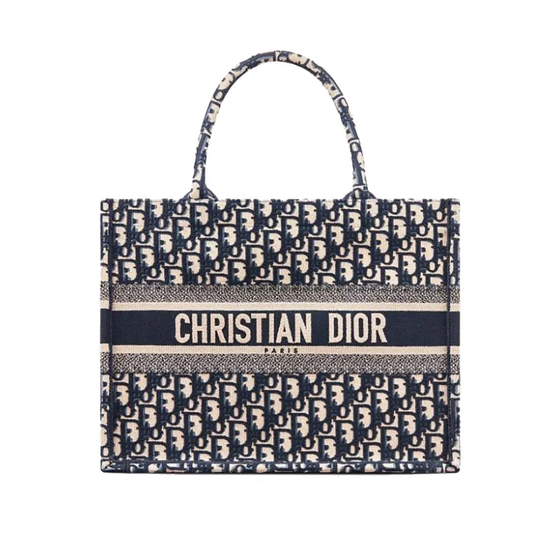【DIOR】BOOK TOTE BAG 新木優子同項 セレブ芸能人御用達・国内発 Diorキャンバスブックトートバッグ - 画像 (2)