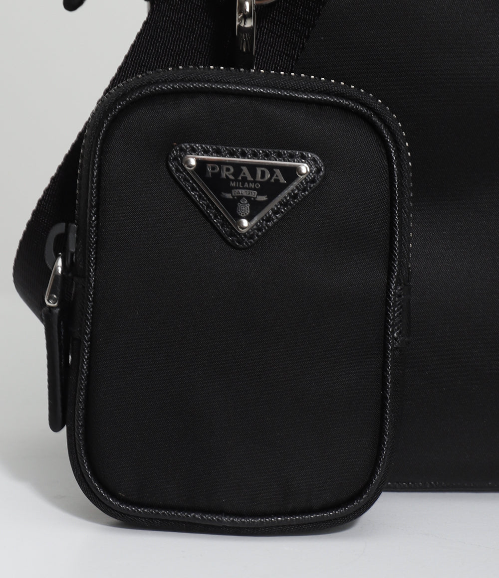 PRADA ☆ナイロンxサフィアーノレザー クロスボディバッグ - 画像 (2)