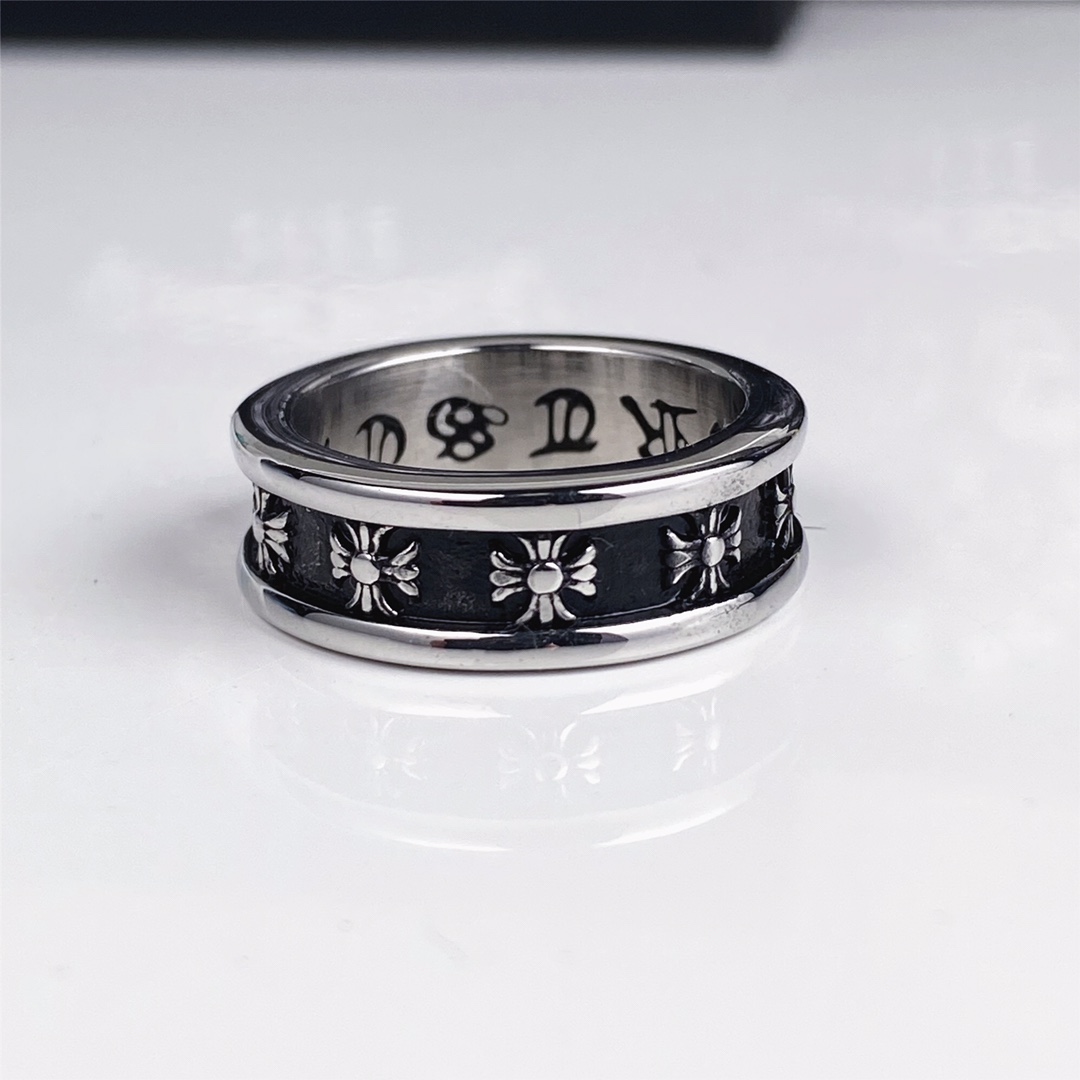 Chrome Hearts(クロムハーツ)クロスカービングリング - 画像 (3)